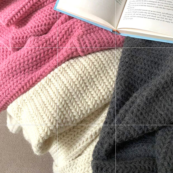 ANNAS 正韓 特價 芭比粉 外套 粗針織罩衫 長版 寬鬆 大衣 毛衣 韓國 6