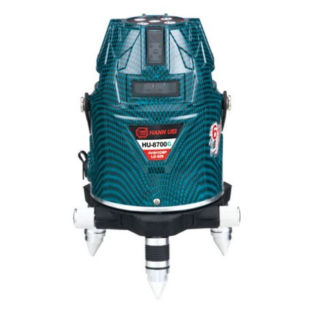 漢威 HU-8700G 綠光 電子雷射 水平儀 4V4H1D8P 4垂直4水平 高亮度綠光 墨線雷射儀