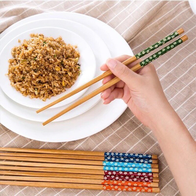 [沐沐屋]天然環保竹木筷子 家用筷子 成人筷 日式筷.
