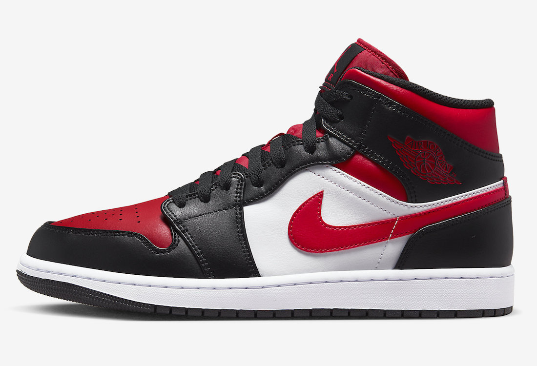 ⭐11月全館2件95折⭐【毒】AIR JORDAN 1 MID Bred Toe 黑紅腳趾AJ1