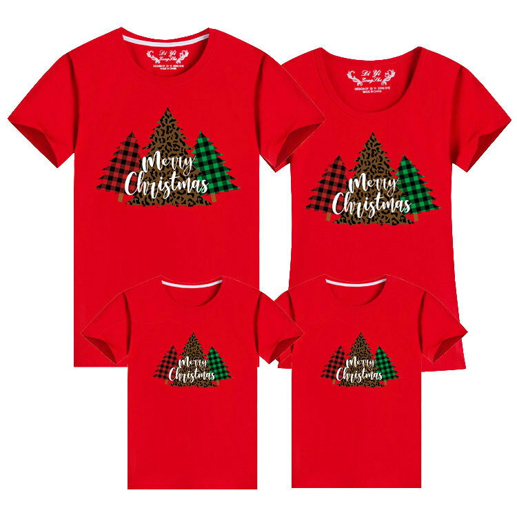 親子裝 純棉T恤 短袖T恤 短T 全家福 團體服 童裝一家三口 一家四口 全家裝 母女裝 班服 櫻桃嚴選 5