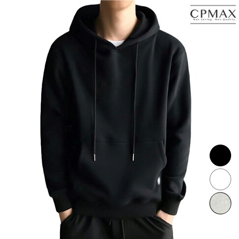 Cpmax 純色加絨連帽t 長袖帽t 連帽t恤大尺碼連帽t 長袖t恤t恤大學t 帽t 男生帽t 連帽長袖