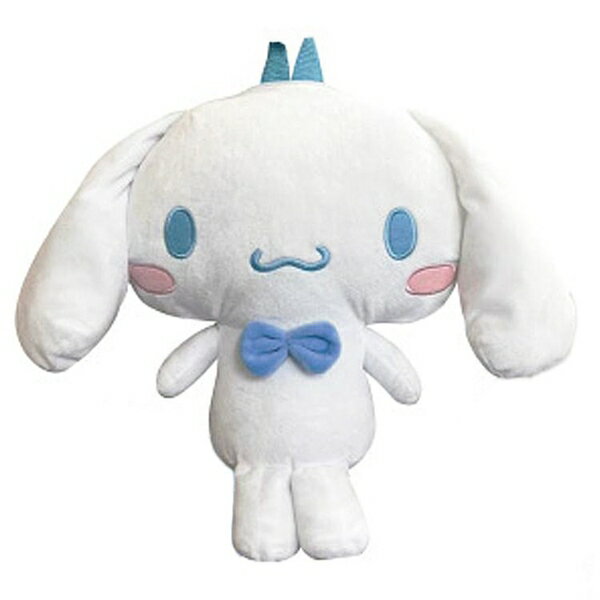 【震撼精品百貨】大耳狗 Cinnamoroll~日本Sanrio三麗鷗 大耳狗造型絨毛後揹包-藍*13756