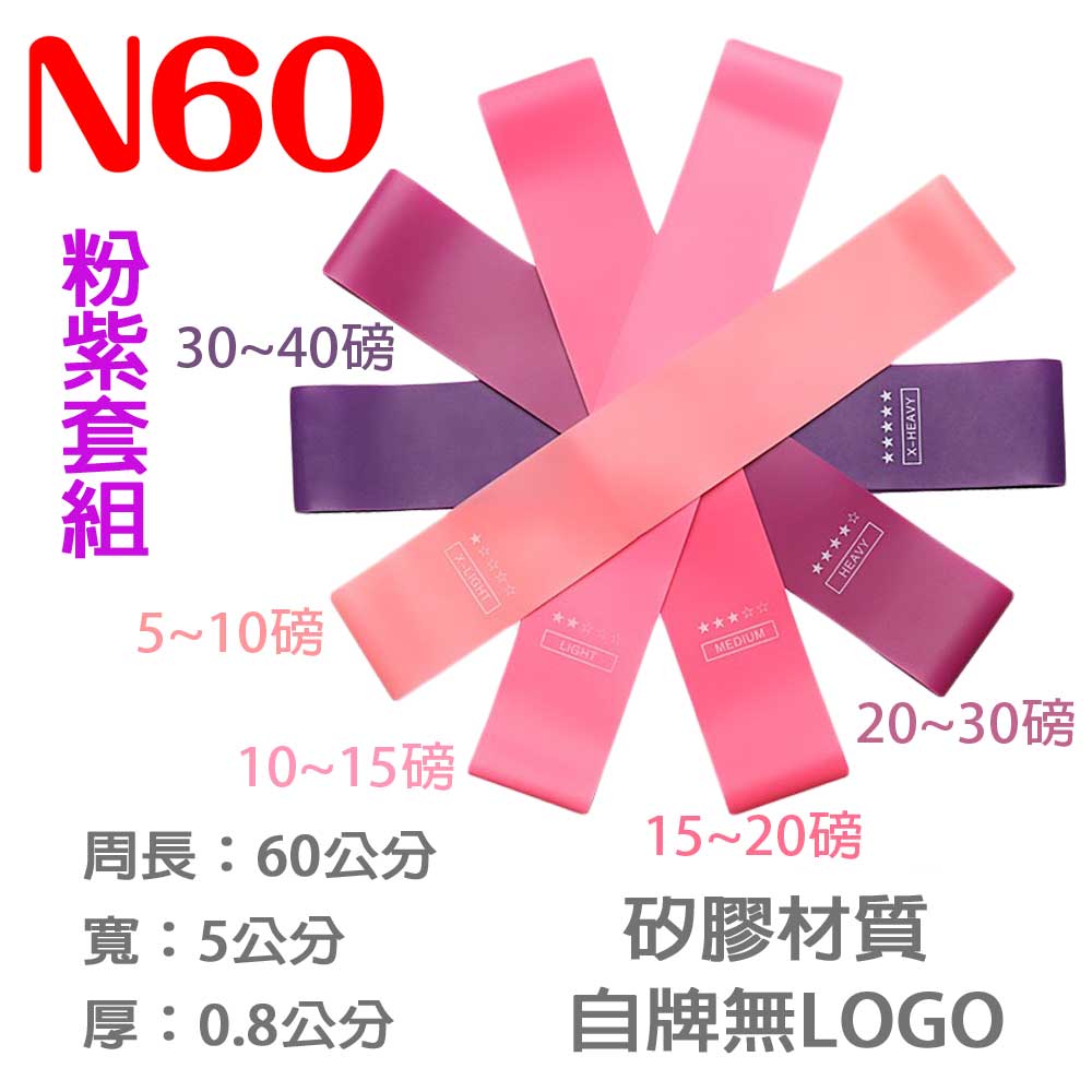 迷你環狀阻力帶 彈力帶 瑜珈拉力帶 健身阻力圈 彈力圈 翹臀圈 虐臀圈 拉力圈 健身帶 伸展塑身提臀健胸 INS668 8