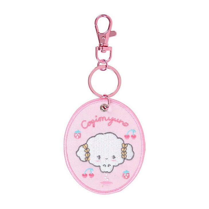 【震撼精品百貨】小麥粉精靈 Cogimyun~ 日本三麗鷗sanrio 小麥精靈刺繡布鑰匙圈-2025角色大賞*48621