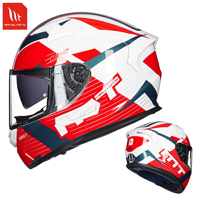 MT頭盔玻璃鋼碳纖維摩托車全盔輕男女士夏季機車賽車雙鏡頭盔四季