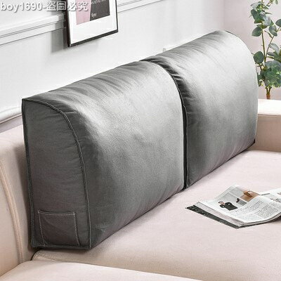 沙發靠墊 科技布沙發靠墊 大靠背 客廳靠枕 榻榻米護抱枕 床頭軟包可拆洗 靠