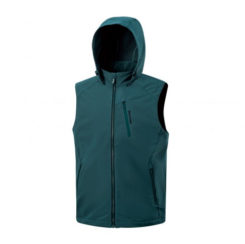 【【蘋果戶外】】山林 M12V01-64 海洋綠 男 輕量防風SOFT SHELL 背心 保暖背心 軟殼衣 防風防潑水 秋冬 Mountneer