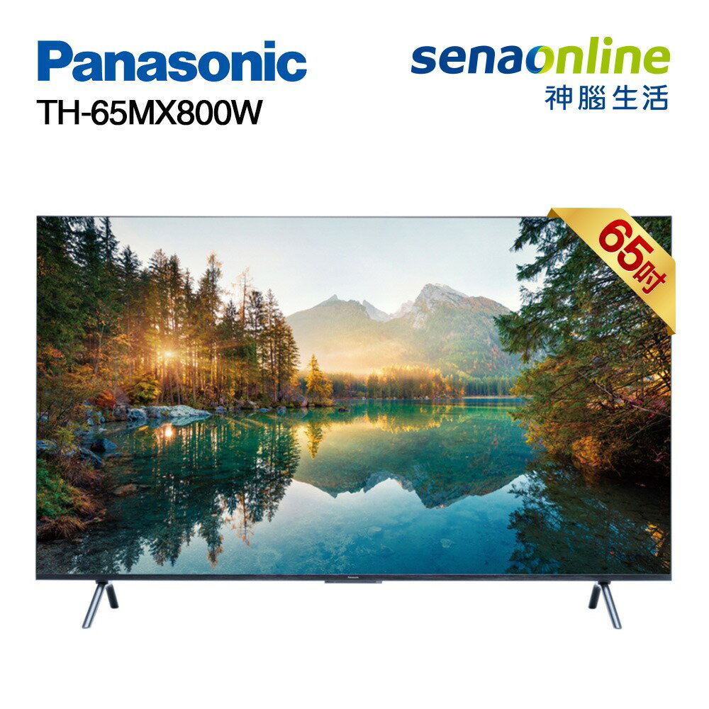 【APP領券下單97折】[贈基本安裝+咖啡杯壺組]Panasonic國際牌 65型 4K 6原色智慧顯示器 65吋安卓電視 Google TV TH-65MX800W