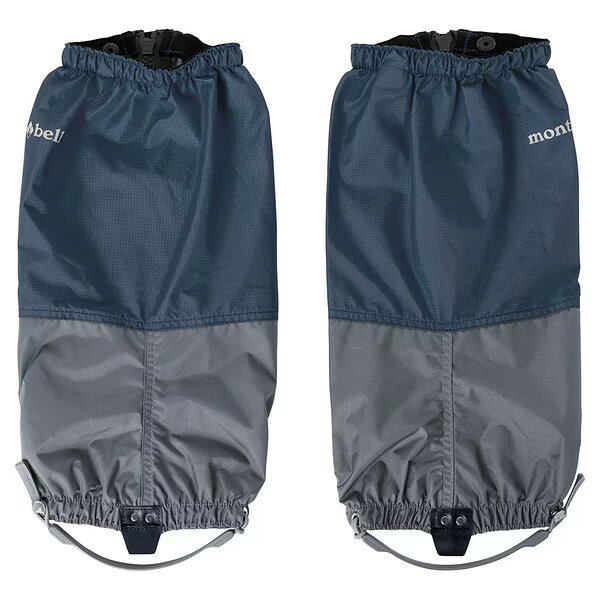 ├登山樂┤日本 mont-bell Drytec Light Gaiters Long 綁腿 海軍藍 # 1129784NV