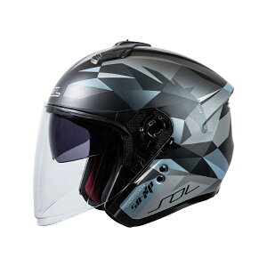 【SOL Helmets】SO-XP開放式安全帽 (獨角獸_消光黑/銀) ｜ SOL安全帽官方商城