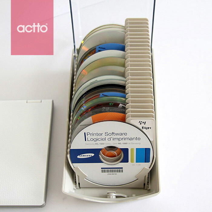 光碟收納盒 Actto安尚光盤盒創意CD盒包大容量DVD光碟收納盒碟片包盒帶鎖盒子『XY34862』