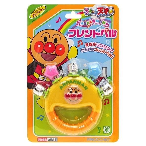 日本 PINOCCHIO麵包超人樂團 搖鈴(4971404311442) 315元
