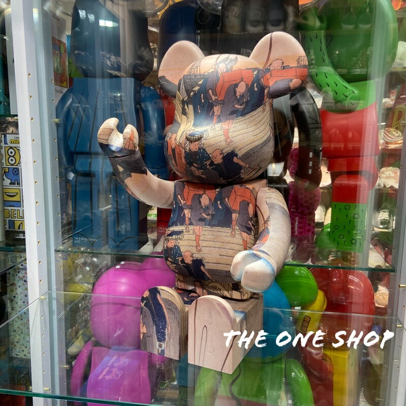 TheOneShop BE@RBRICK 歌川廣重東海道五拾三次日本橋浮世繪1000% 藝術