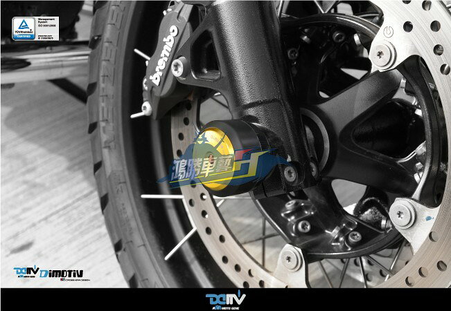 德國Dimotiv BMW 寶馬 R NINE T拿鐵 改裝Roll款前輪防摔球組 DMV