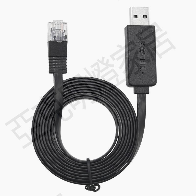 宇泰(UTEK)USB轉console調試線USB轉RJ45交換機電腦配置線UT-883R【亞德機械五金家居】
