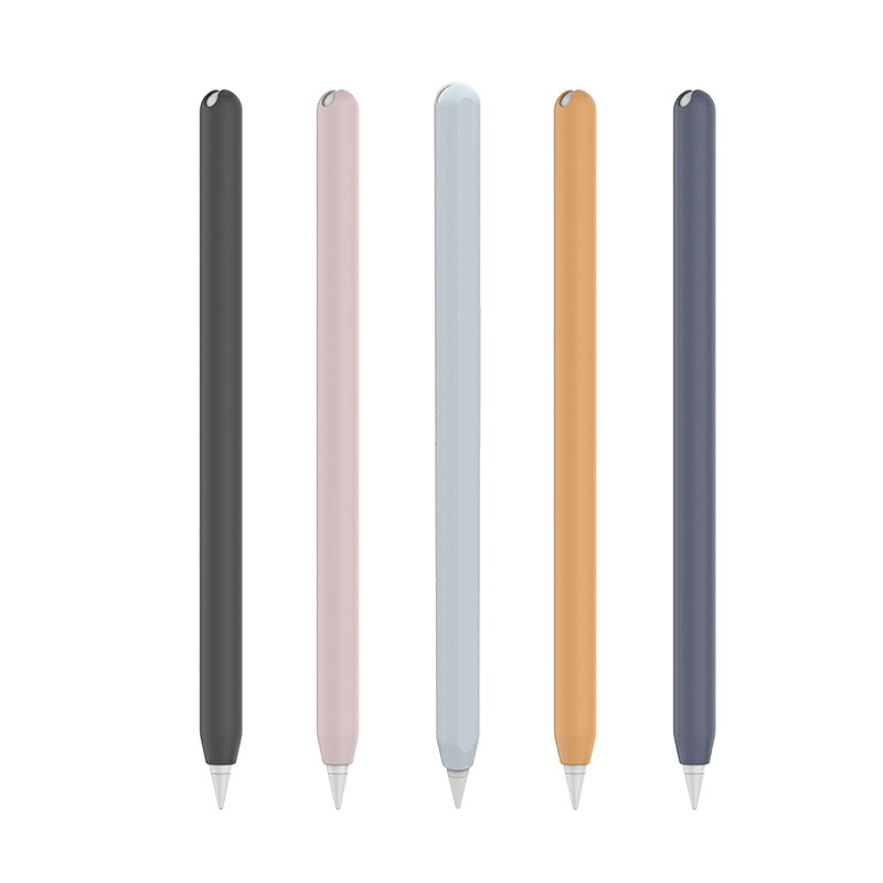 ipad筆套 適用於Apple蘋果筆pencil筆套applepencil保護套矽膠ipencil1一代二代2代超薄電容ipad筆桿ipadpencil防摔滑【HZ70762】