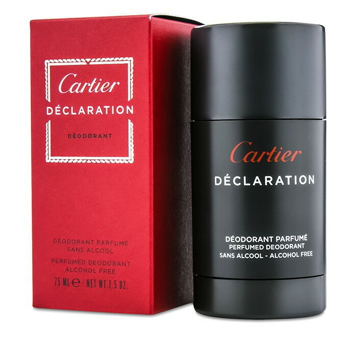 Cartier 卡地亞 宣言男性止汗棒Declaration Freshening Deodorant Stick  75ml/2.5oz