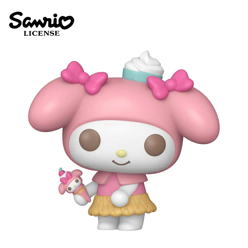 【正版授權】三麗鷗 POP系列 103 美樂蒂 冰淇淋 公仔 模型 8.8cm My Melody Funko - 836968