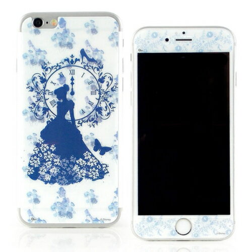 【Disney 】iPhone 6 plus 強化玻璃彩繪保護貼-公主 7