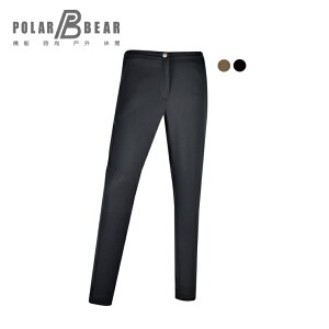 【POLAR BEAR】女組織彈性暗紋吸排快乾防蚊抗UV 9分褲-17P03