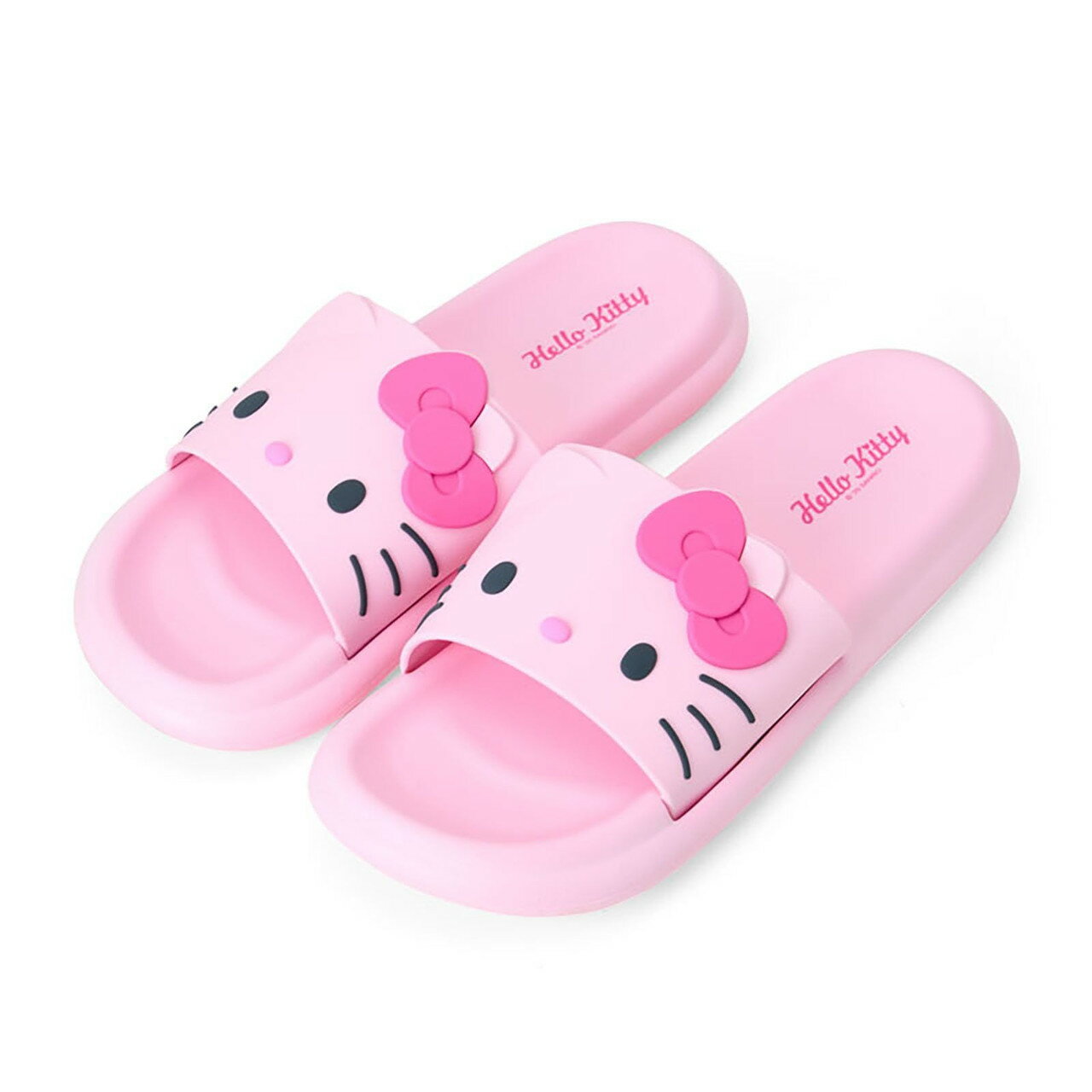【震撼精品百貨】凱蒂貓_Hello Kitty~日本SANRIO三麗鷗 KITTY厚底室內拖鞋25cm-大臉款*31833