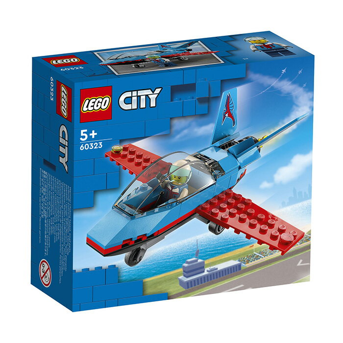 LEGO 樂高 CITY 城市系列 60323 特技飛機 【鯊玩具Toy Shark】