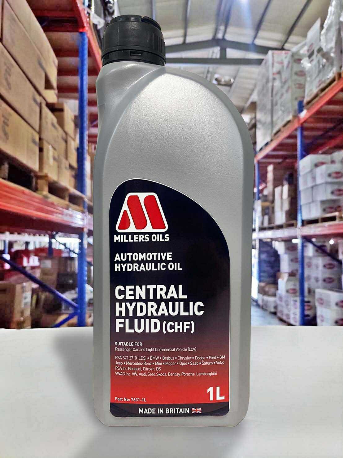 【4%點數】『油工廠』MILLERS Central Hydraulic Fluid (CHF) 中央液壓油 # 7631 1L【樂天APP下單限定】
