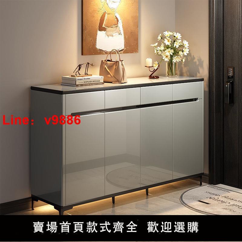 【臺灣公司 超低價】鞋櫃門口家用玄關櫃防塵櫃子入戶收納櫃客廳陽臺大容量儲物櫃鞋架