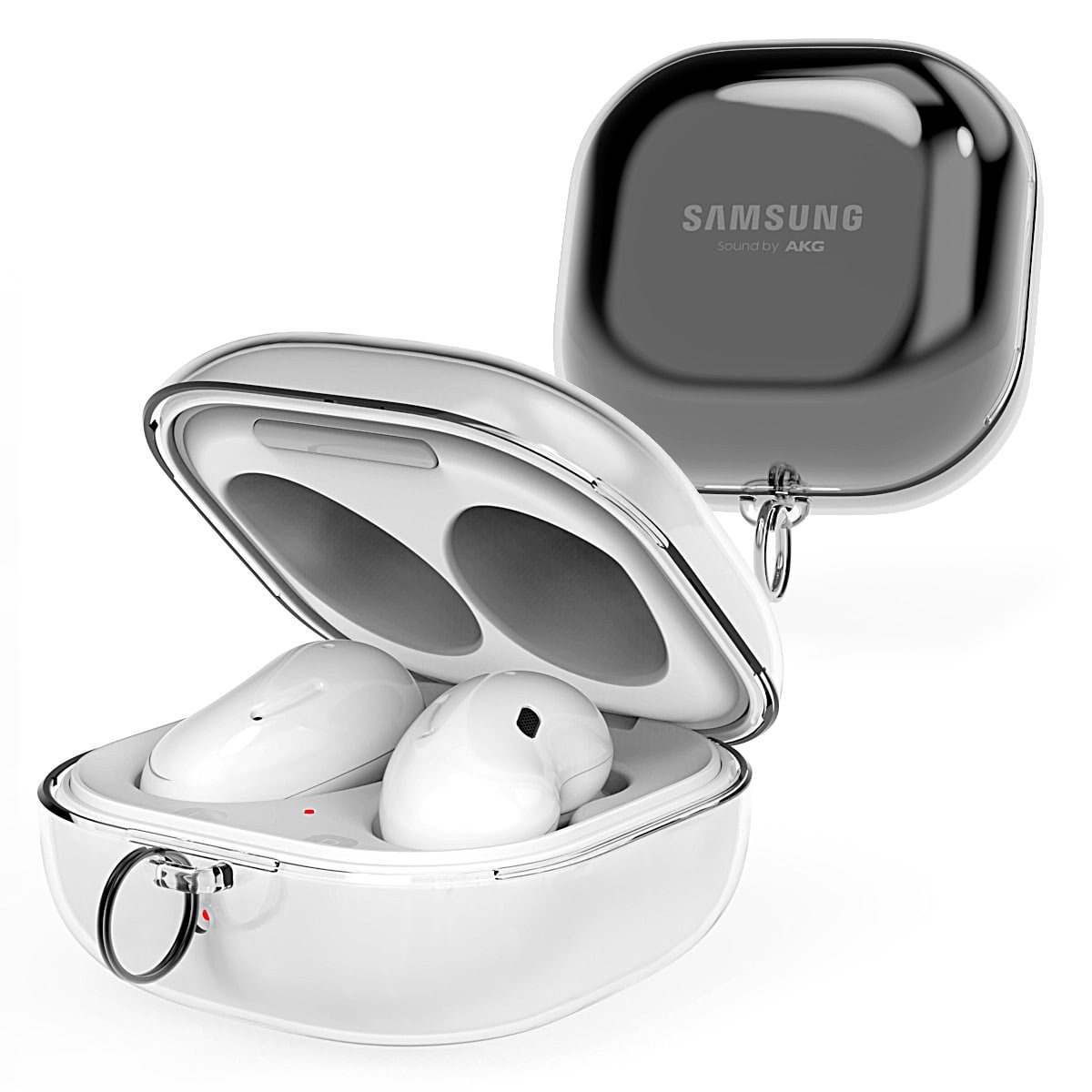 Araree Nukin 藍牙耳機透明保護殼 for Samsung Galaxy Buds2/Buds2 Pro/Buds2/Buds Pro/Buds FE/Buds Live 通用