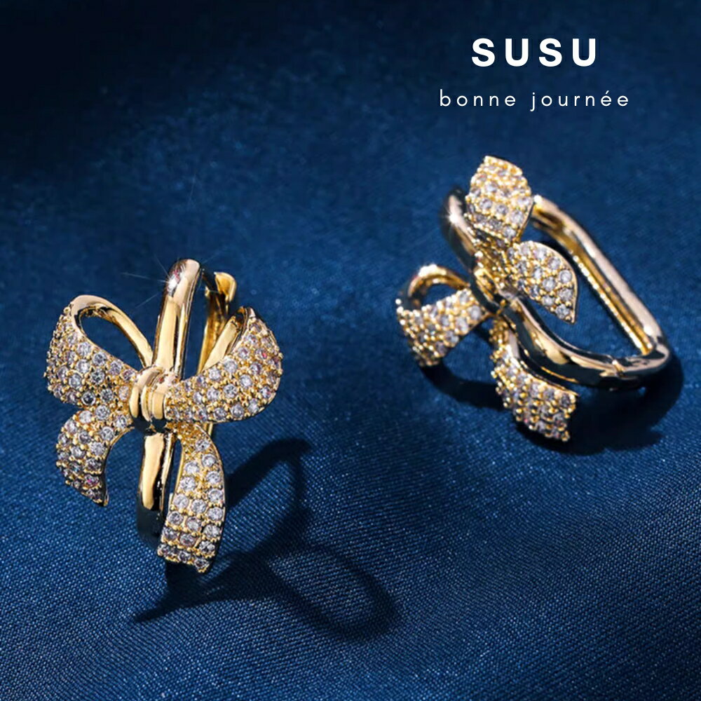 SU SU︱立體蝴蝶結耳環❤️日韓 明星 熱銷 925純銀 防過敏 珍珠 飾品 耳環 項鍊 手鍊 穿搭 時尚 2