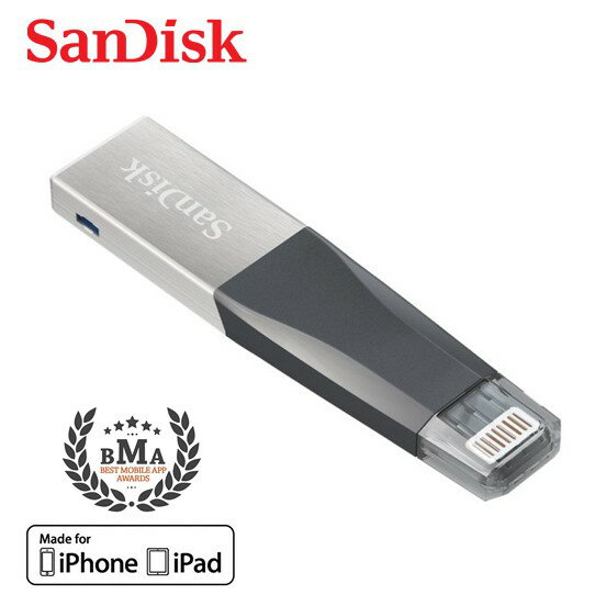 SANDISK 128G iXpand mini 隨身碟iPhone / iPad 適用儲存裝置OTG 最大