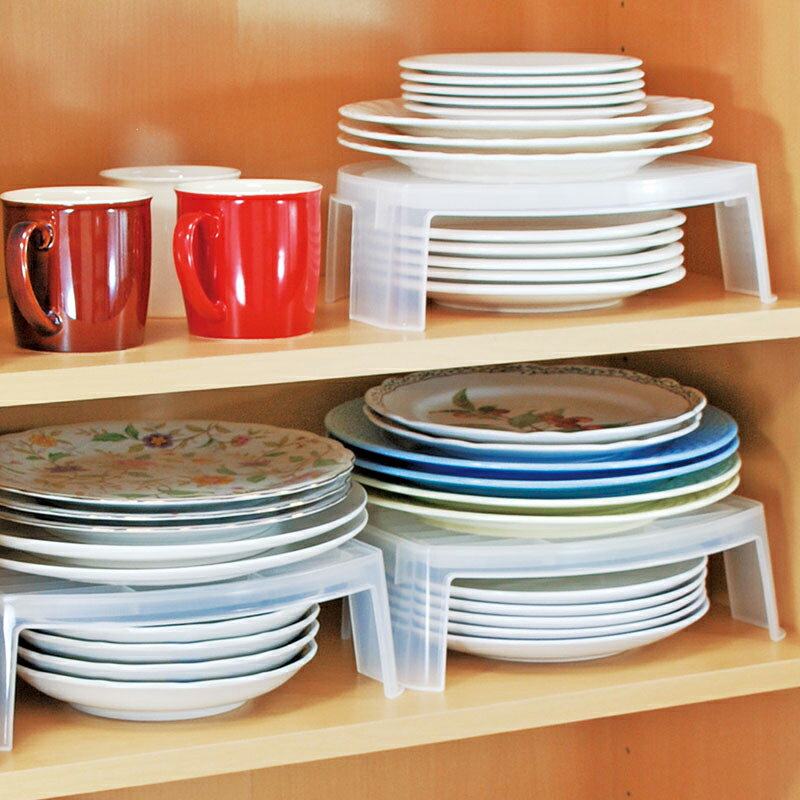 進口碗架廚房瀝碗架家用塑料置物收納架碗碟收納盒盤子瀝水架
