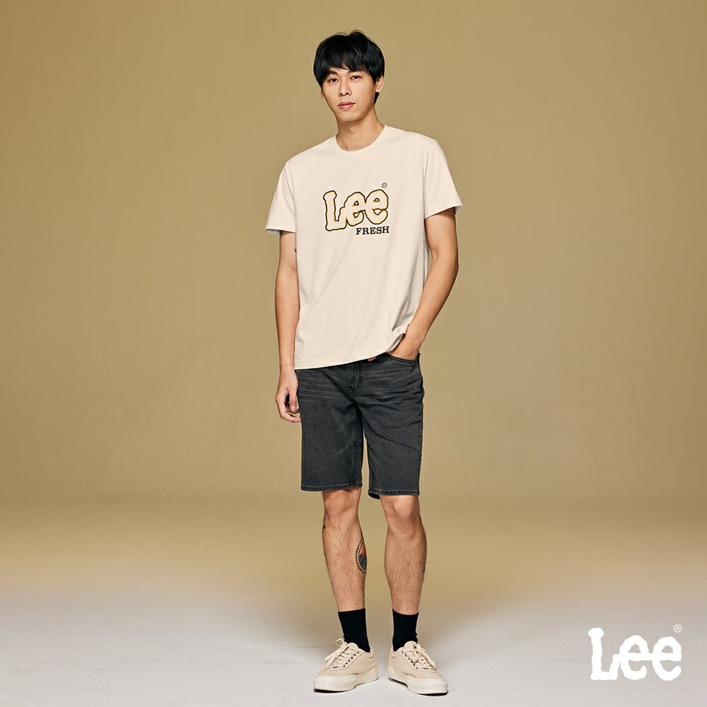 Lee 男款 涼感 中腰牛仔短褲 8.7oz Lites | Modern & Cooling