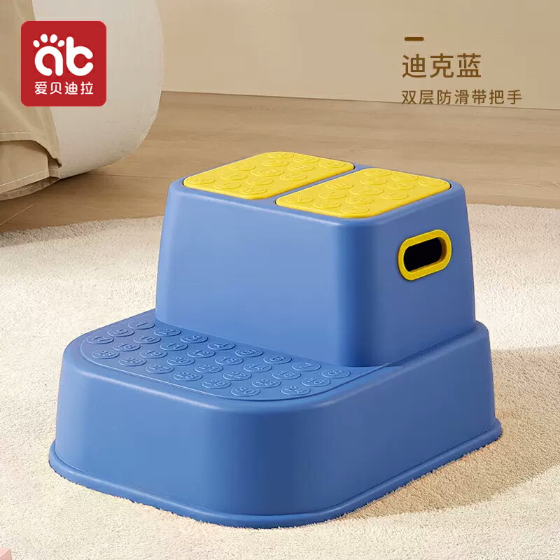 兒童墊腳凳 寶寶洗手臺階踩腳凳子 小孩防滑洗漱臺踩凳腳踏洗臉腳踩【淘夢屋】