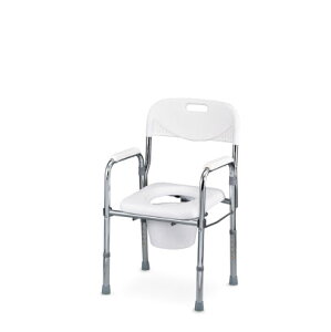 【馬桶增高椅】馬桶增高便器椅 鐵製軟墊收合8700EB