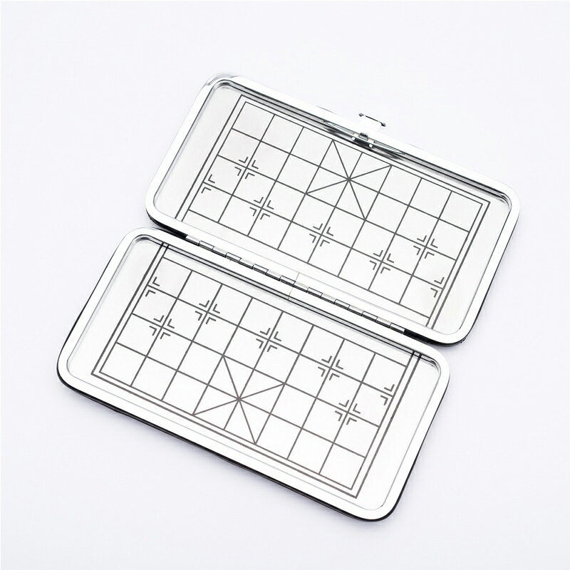 創意迷你磁力象棋簡約折疊磁鐵象棋棋牌戶外旅游便捷式磁力象棋 2