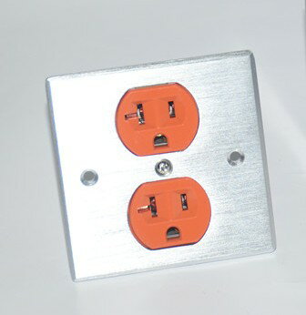 美國COW KING 紫銅發燒 墻插 美標插頭面板 專線插座
