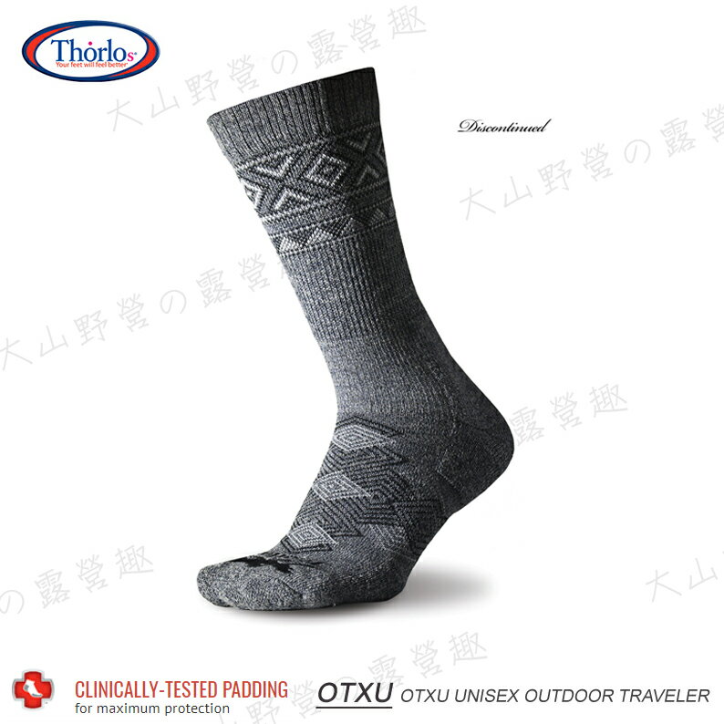 【露營趣】美國 Thorlos OTXU 旅行者登山襪 中性款 健行襪 保暖襪 雪襪 運動襪 休閒襪 吸濕排汗