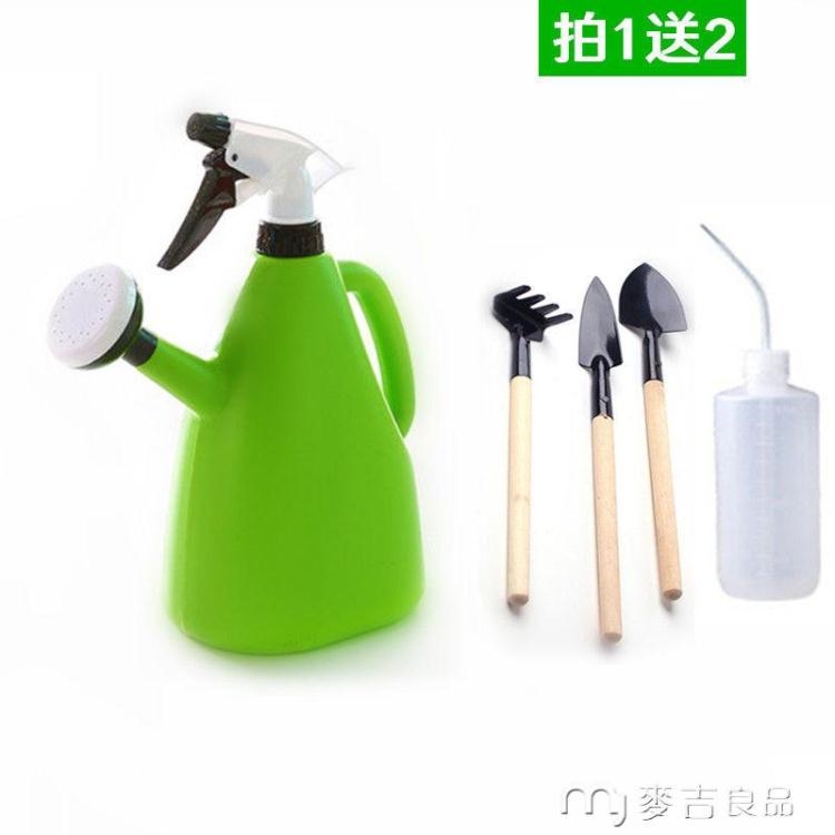 澆花神器家用室內懶人園藝多功能手壓式小型噴霧瓶灑水澆花噴壺 快速出貨