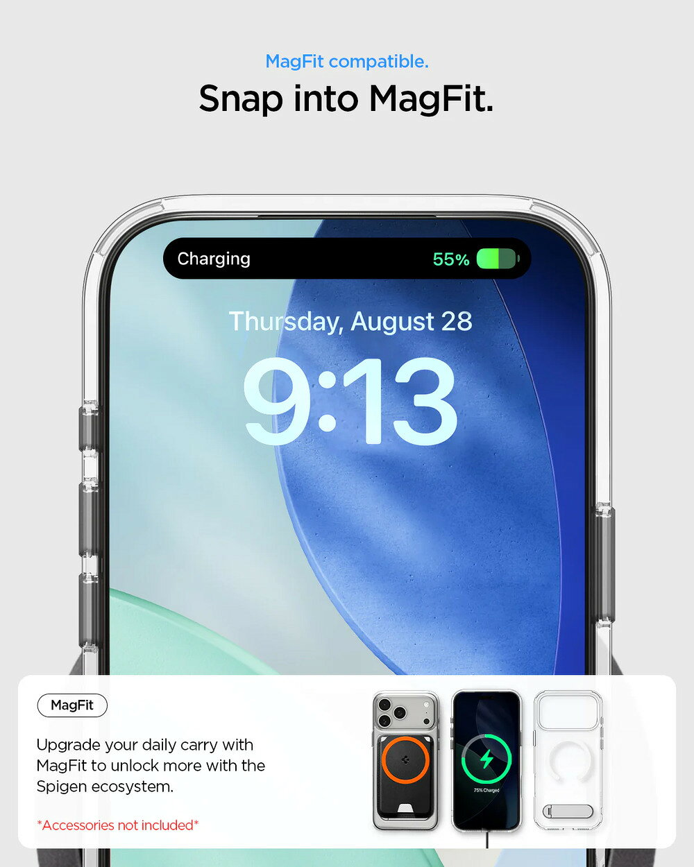 Spigen Ultra Hybrid S MagFit 支架磁吸防摔殼 iPhone 17 Pro Max 手機保護殼｜可立式設計 支援MagSafe 5
