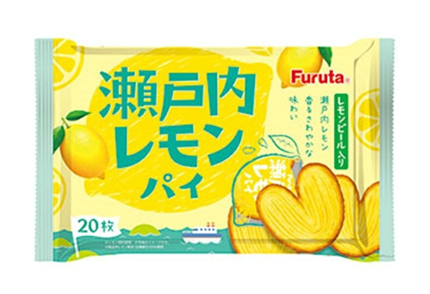 【江戶物語】 Furuta 古田 心型千層派 生奶油派 心型檸檬派 千層酥 日本原裝 日本餅乾 4