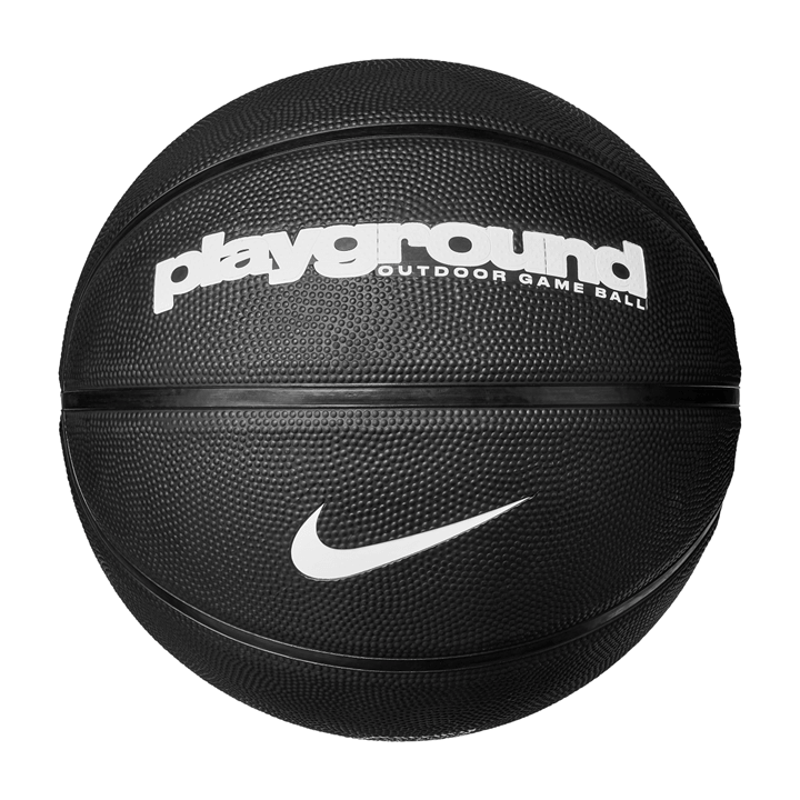 NIKE耐吉 PLAYGROUND 黑白塗鴉籃球 7號球 (N100437103907 / DO8261039) 超耐磨材質 室外戶外專用 標準七號 成人尺寸 比賽用basketball