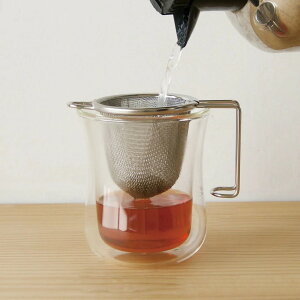 現貨-日本製~馬克杯專用 18-8不鏽鋼 深型 濾茶器 泡茶 濾網 花茶