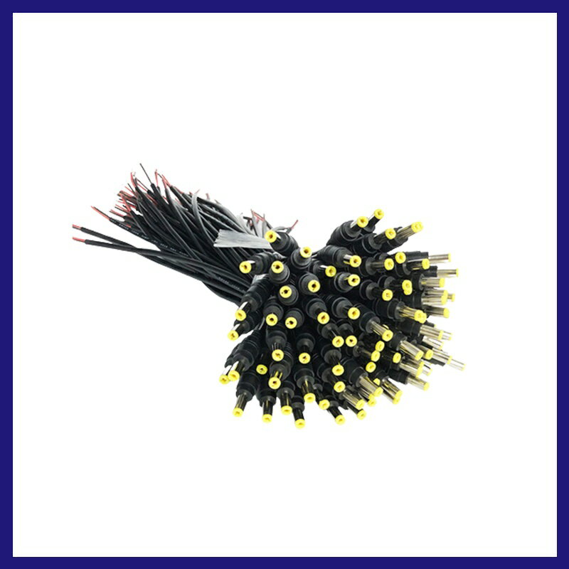 0.5mmDC公頭電源線 監視器專用 施工安裝 5.5mm x 2.1mm DC母接頭 5.5mm 3