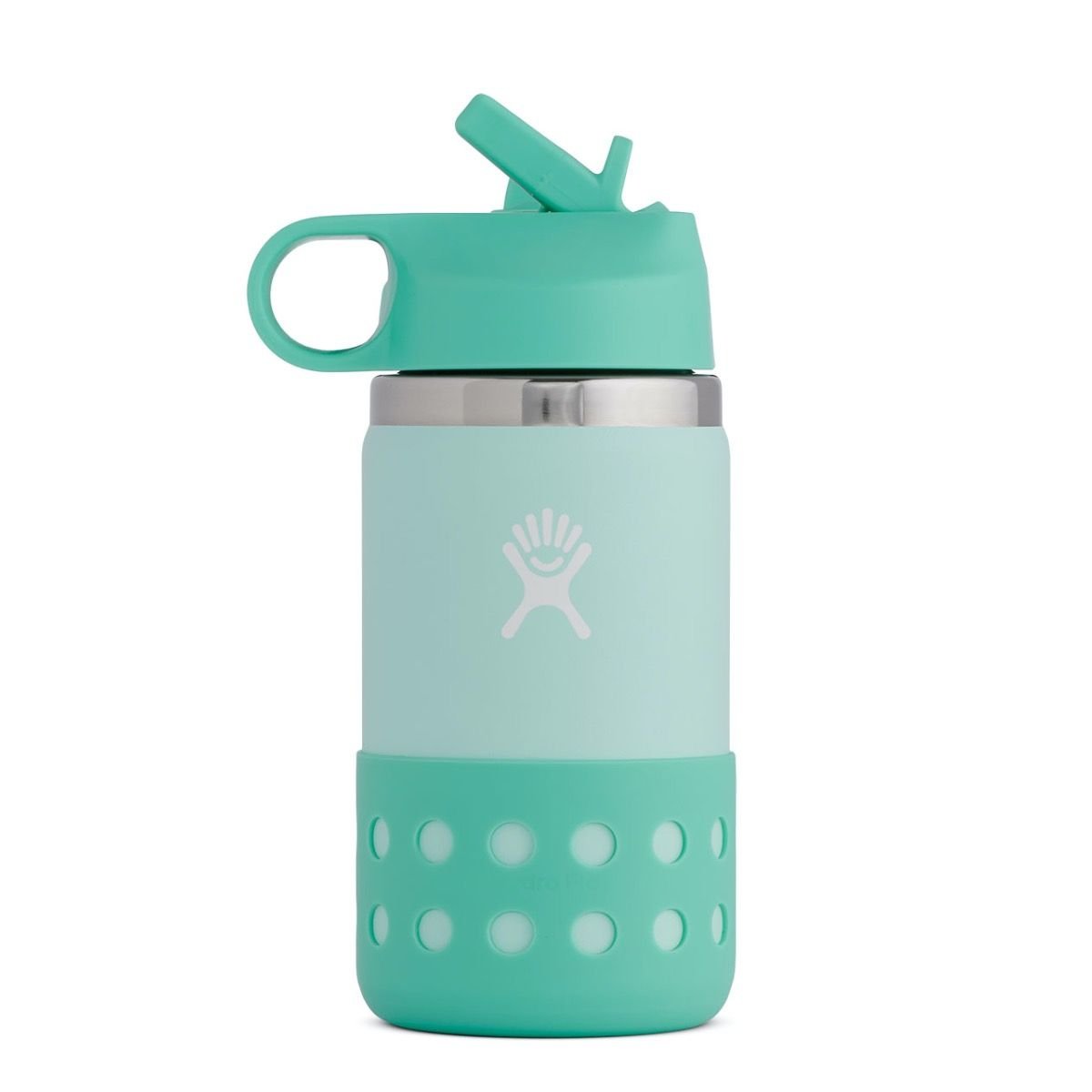 【【蘋果戶外】】Hydro Flask【寬口 / 355ml】12oz 伊甸園綠 吸管蓋 兒童寬口保溫鋼瓶 吸管水瓶 不鏽鋼保溫保冰瓶保冷保溫瓶 不含雙酚A