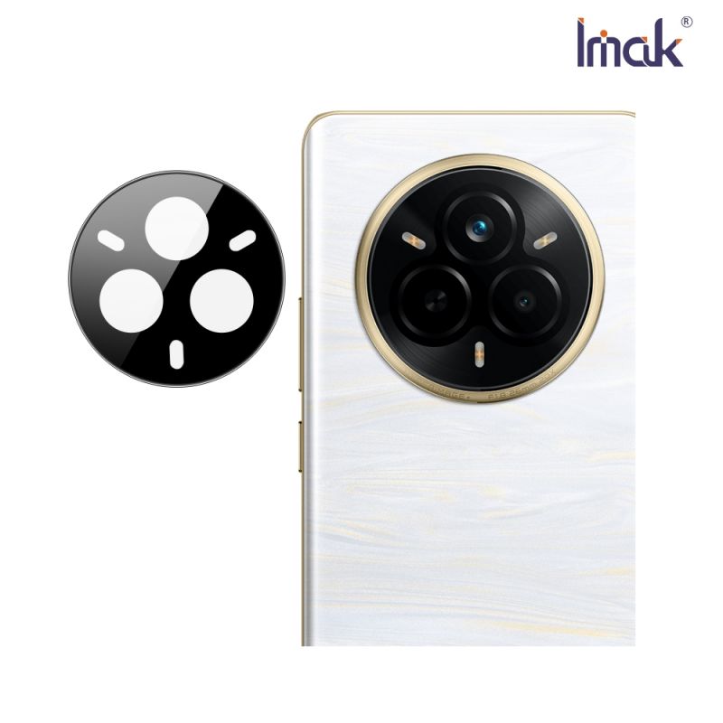 Imak 艾美克 realme 14 Pro 5G 鏡頭玻璃貼(一體式)(曜黑版) 奈米吸附 鏡頭貼 鏡頭保護貼 鏡頭膜