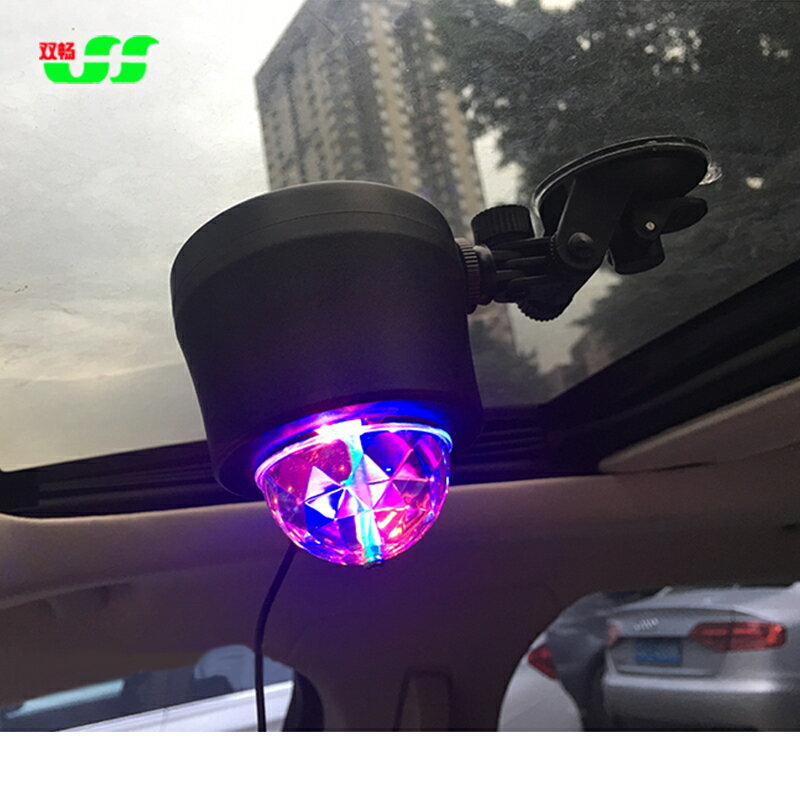 汽車DJ燈汽車裝飾燈LED車內氛圍燈聲控音響氣氛音樂節奏改裝車載
