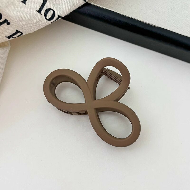 【台灣現貨】時尚配件 髮飾 髮夾 鯊魚夾 大嘴夾 邊夾  韓國亞克力髮夾女後腦勺盤髮夾子頭飾網紅珍珠抓夾氣質愛心鯊魚夾 0