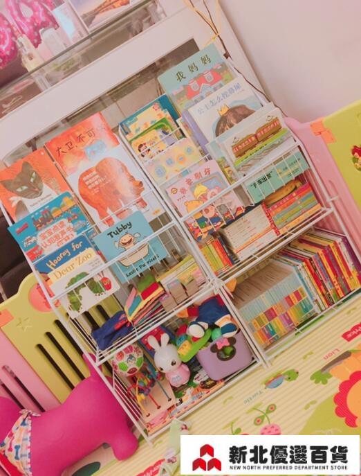書架鐵秀才兒童書架兒童繪本架簡易書報架學生幼兒園圖書櫃展示架 全館免運